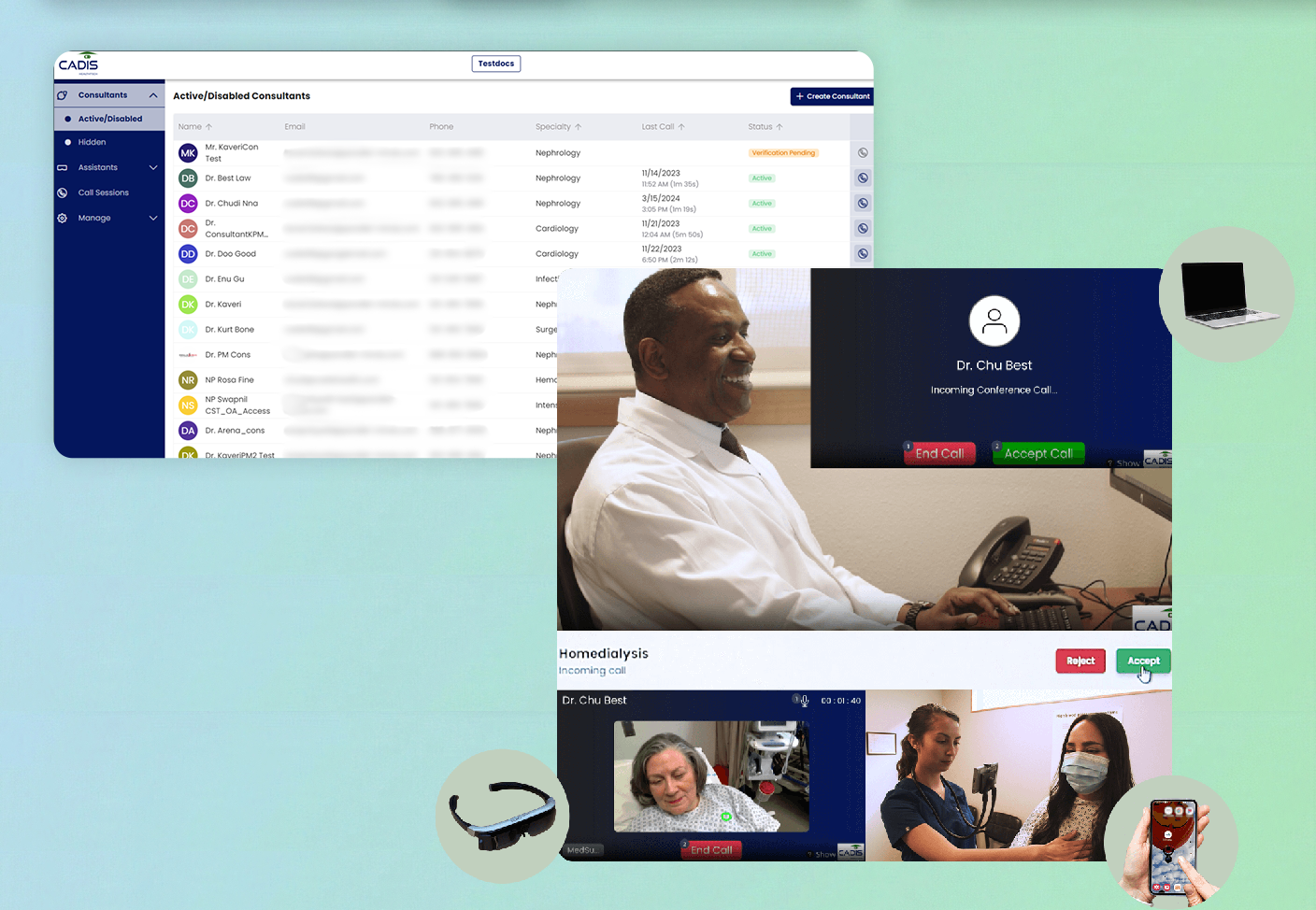 EziExpert AI â€” AR telehealth platform overview